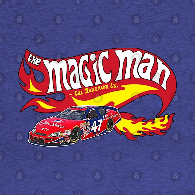 Cal Naughton Jr / The Magic Man HOT FLAMES by darklordpug